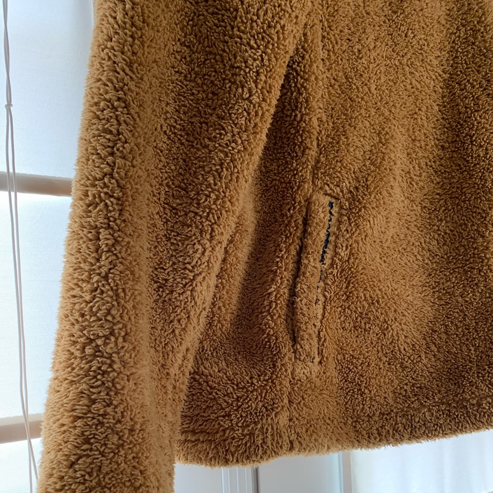 Yellow/Tan/Beige North Face Women’s Teddy Jacket - Picture 2 of 4